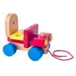 Woody Дървен цветен бетоновоз - Image 4