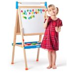 Woody Двустранна дъска за писане с магнитни букви