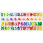 Woody Дидактическа дъска с букви, цифри и знаци