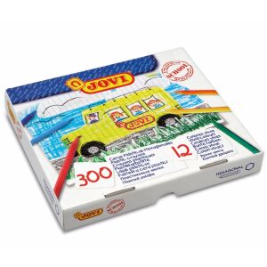 Пастелни моливи 300 броя, 12 цвята, Jovi 909