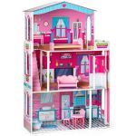 Woody Дървена къща за кукли с обзавеждане, Мирабела