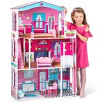 Woody Дървена къща за кукли с обзавеждане, Мирабела - Image 2