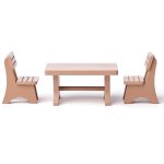 Woody Дървена къща за кукли с асансьор, Малибу - Image 4