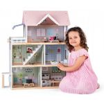 Woody Дървена къща за кукли с обзавеждане, Моли - Image 3
