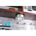 Kruzzel Детска дървена кухня със светлина аксесоари, сиво-кафява - Image 7