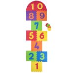 Woody Мек EVA пъзел за под, Игра на дама