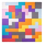 Woody Мек EVA пъзел/килимче за под, Тетрис - Image 3