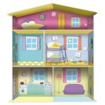 Lisciani Игрален комплект, 3D къща с мебели, Peppa Pig - Image 2