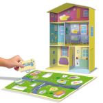 Lisciani Игрален комплект, 3D къща с мебели, Peppa Pig - Image 4