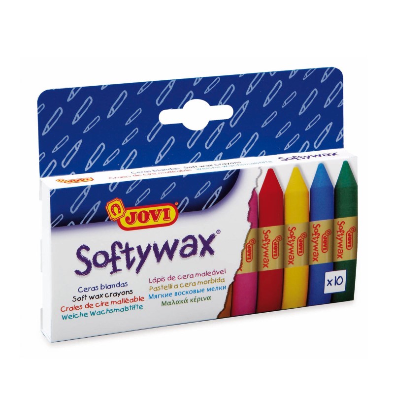 930-10_pasteli_jovi Меки пастели Softywax, 10 цвята Jovi 930/10