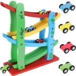 Дървена писта с колички, Рали