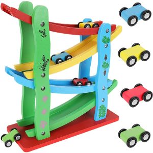 Дървена писта с колички, Рали