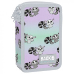 BackUp Несесер с три отделения, Raccoons, пълен