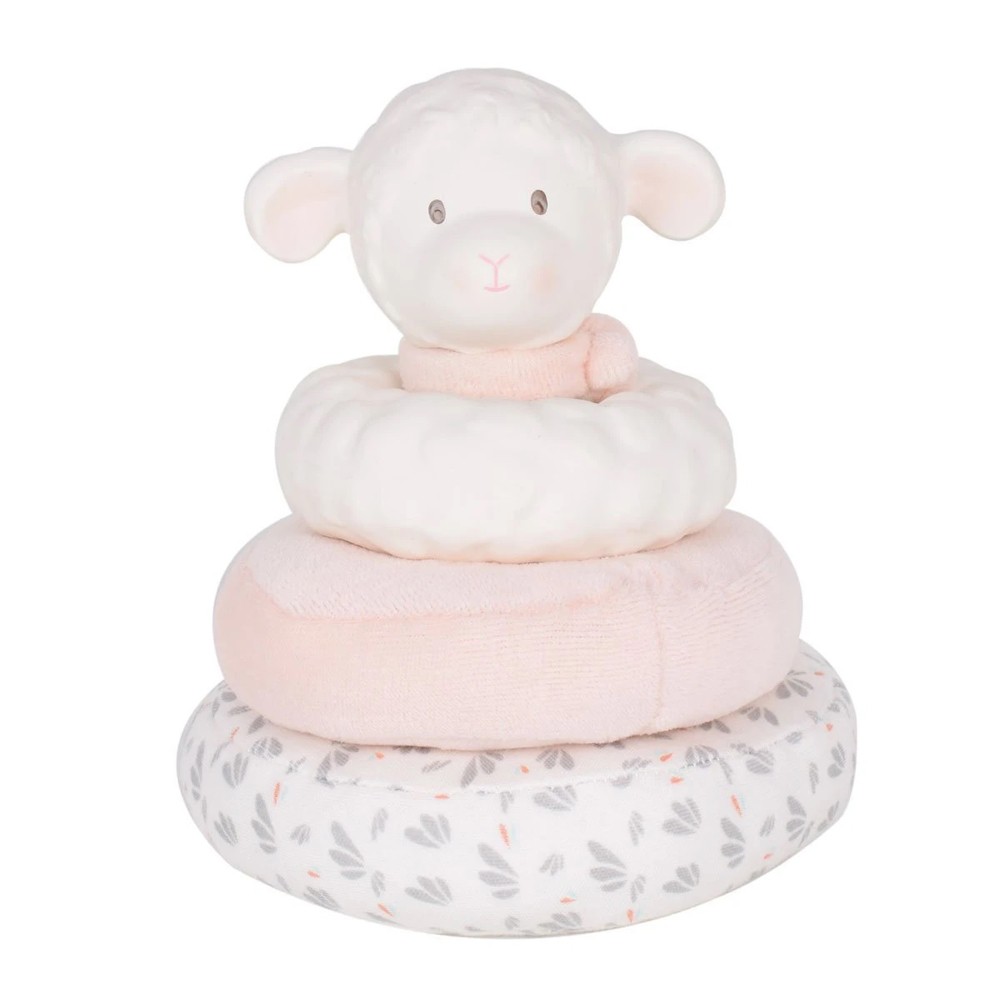 94007P-bebeshka-igrachka-meko-agantze-lola-tikiri Tikiri Toys: Мека бебешка играчка, Агънцето Лила - Image 1