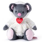 Lumpin Плюшено мишле с бяло палто - Image 2