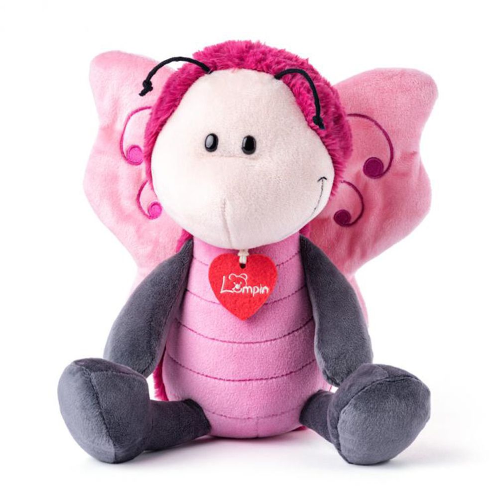 94155-plushena-peperuda-ofeliya-lumpin Lumpin Плюшена пеперуда Офелия, 31 см - Image 1