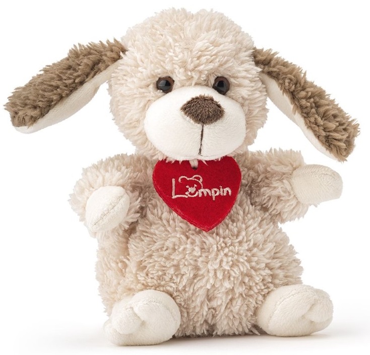 94171-plusheno-kuche-14-sm-lumpin Lumpin Малко плюшен кученце, 14 см - Image 1
