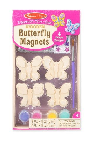 9515 Melissa & Doug Направи си сам Дървени пеперуди с магнити - Image 1
