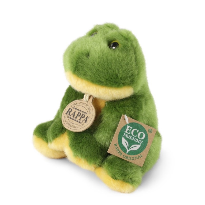 968721-plushena-zhaba-rappa-1 Плюшена жаба, 16 см - Rappa