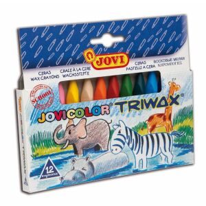 Восъчни пастели Jovi, триъгълни