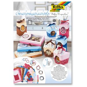 Folia Комплект за изработка на кутии за подаръци