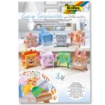 Folia Комплект за изработка на кутии за подаръци - Животни