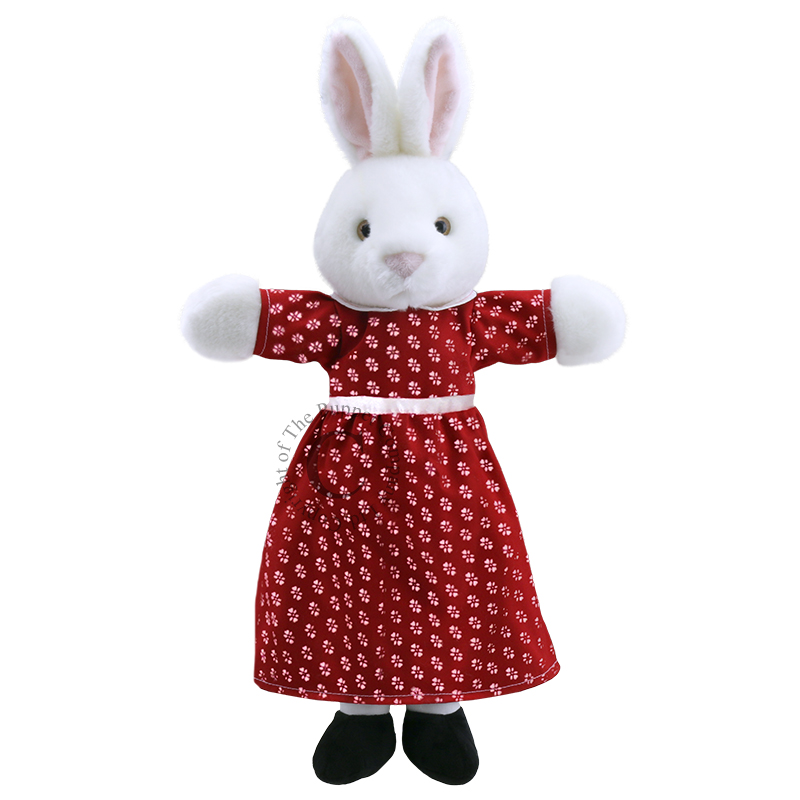 9907-meka-igrachka-za-teatar-g-zha-zaek Кукла за куклен театър г-жа Заек, The Puppet Company - Image 1