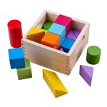 BIGJIGS Дървени цветни блокчета