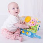 Bigjigs Дървен борд с активни занимания, Цветя - Image 2