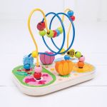 Bigjigs Дървен лабиринт, Цветна градина - Image 3