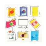 Комплект от 4 пъзела с геометрични фигури - Bigjigs - Image 5