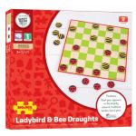 Bigjigs Игра на дама с пчели и калинки - Image 5