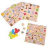 BIGJIGS Детска игра на бинго Градина