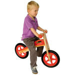 Дървено колело за баланс, червено - Bigjigs - Image 2