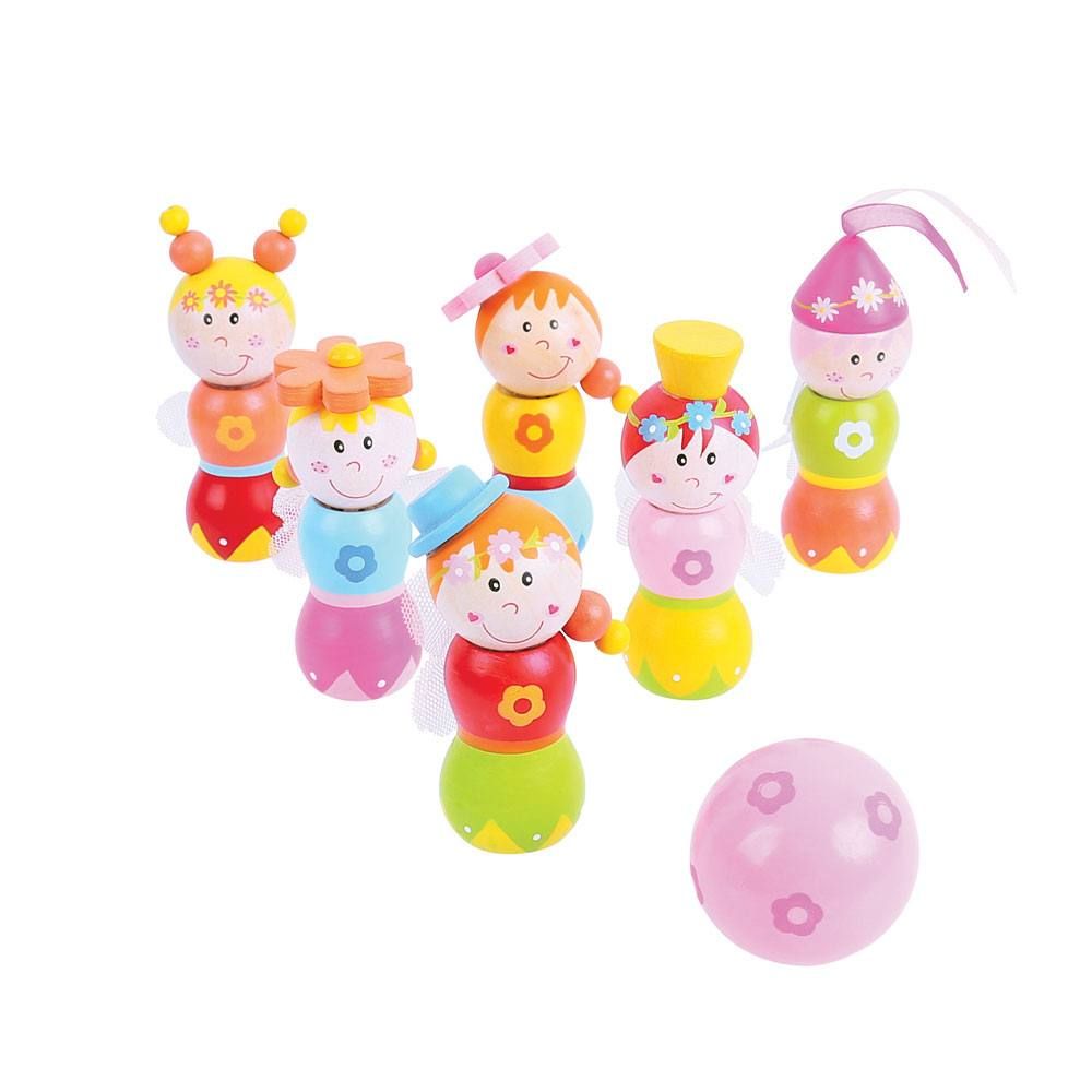 BJ864-bigjigs-mini-boulins-s-kukli BIGJIGS Мини боулинг с кукли
