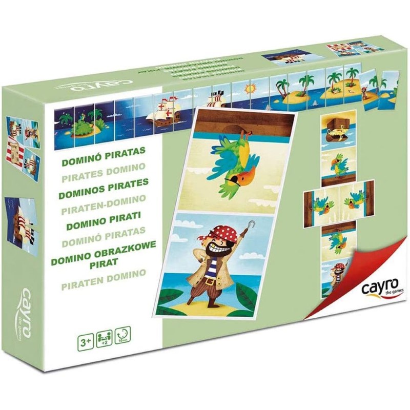 C878-detsko-domino-pirati-cayro-the-game Cayro Детска игра на домино с пирати