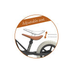 Chillafish Колело за баланс Charlie, черно - Image 6