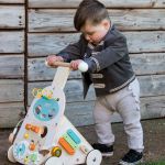 Classic World Дървена количка - уокър, Робот - Image 4