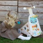 Classic World Дървена количка - уокър, Робот - Image 5