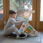 Classic World Дървена количка - уокър, Робот - Image 6