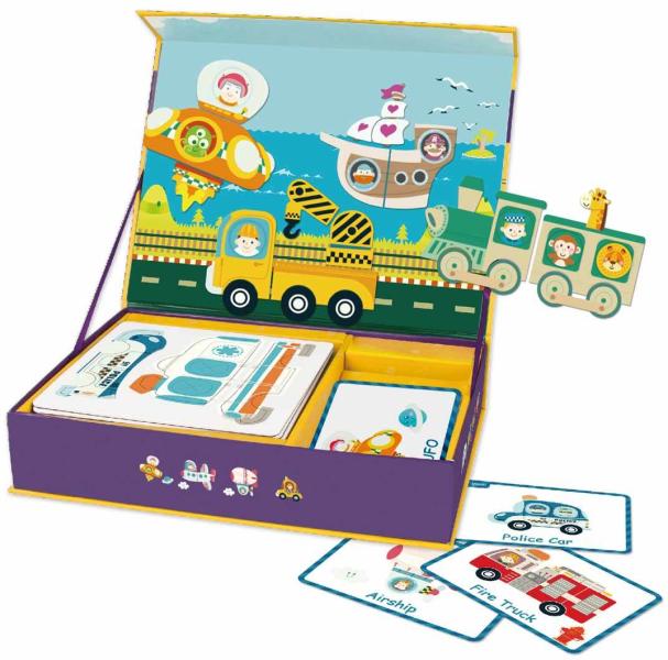 CW20026-magnitna-igra-s-prevozni-sredstva Classic World Магнитна игра с превозни средства