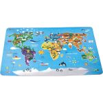 Classic World Дървен пъзел Карта на света, 48 елемента - Image 3