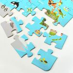 Classic World Дървен пъзел Карта на света, 48 елемента - Image 5