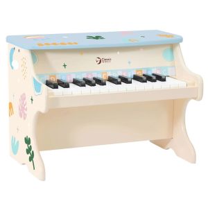Classic World Детско дървено пиано, шарено