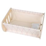 Classic World Дървено легло-люлка за кукли, 2 в 1 - Image 3