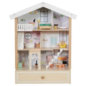 Classic World Дървена къща за кукли