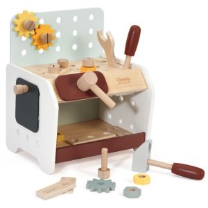 Classic World Дървена работилница с инструменти, малка