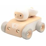 Classic World Дървена количка с космонавт