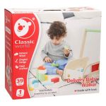 Classic World Дървена количка с кубчета за нареждане - Image 5