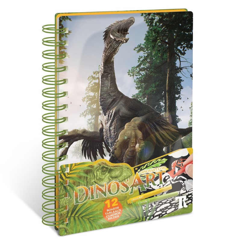 D15204-knizhka-za-risuvane-s-kadife-dinosart Книжка за рисуване с кадифе, Динозаври